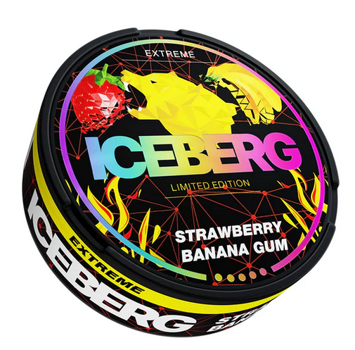 Iceberg Strawberry Banana Gum
