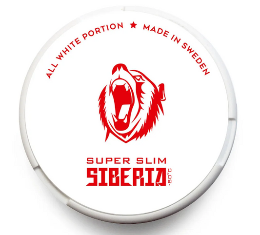 Siberia -80 ℃ All White Super Slim Nicotine